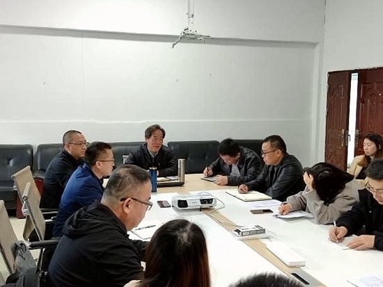 公司黨委副書記、副總經(jīng)理洪濤一行到貴州業(yè)黔調(diào)研指導(dǎo)工作