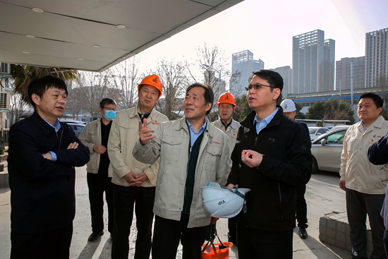 中國寶武副總經(jīng)理高建兵一行蒞臨中鋼國檢考察調研